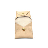 Beige coin purse